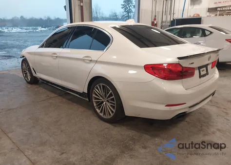 2019 BMW 540I xDrive из США, поврежденный, VIN WBAJE7C58KWW14166